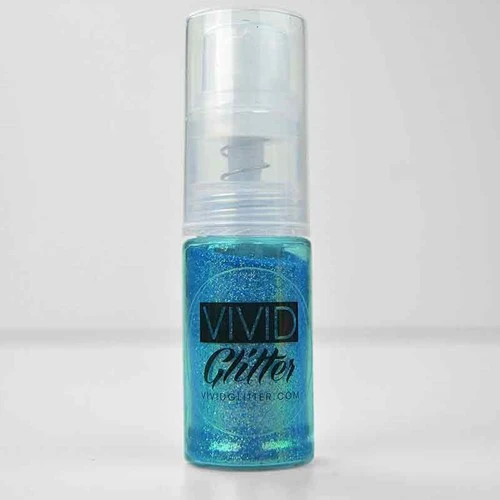 Vivid Glitter Spray Baby Blue 3 Vivid Glitter Spray Baby Blue