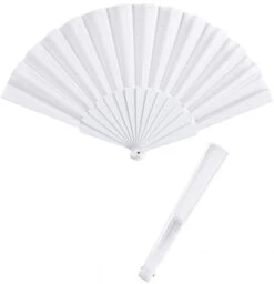 WIDMANN Witte Waaier 23cm