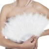 Witte Veren Dame Fan -Halloween Bevordering Winkel weisser feder lady faecher 1 1280x1280