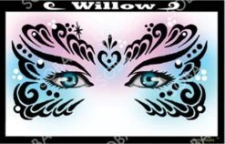 Willow Masker Schmink Sjabloon